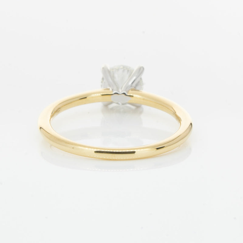 18ct Yellow Gold 1.00ct Diamond Melba Ring-Ring-Walker & Hall