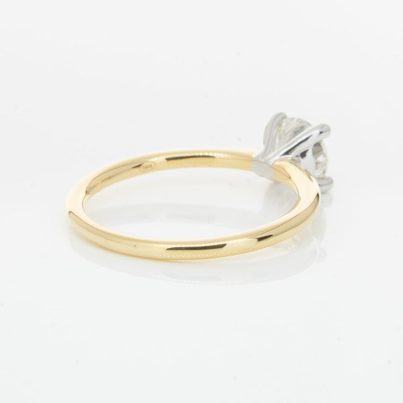 18ct Yellow Gold 1.00ct Diamond Melba Ring-Ring-Walker & Hall