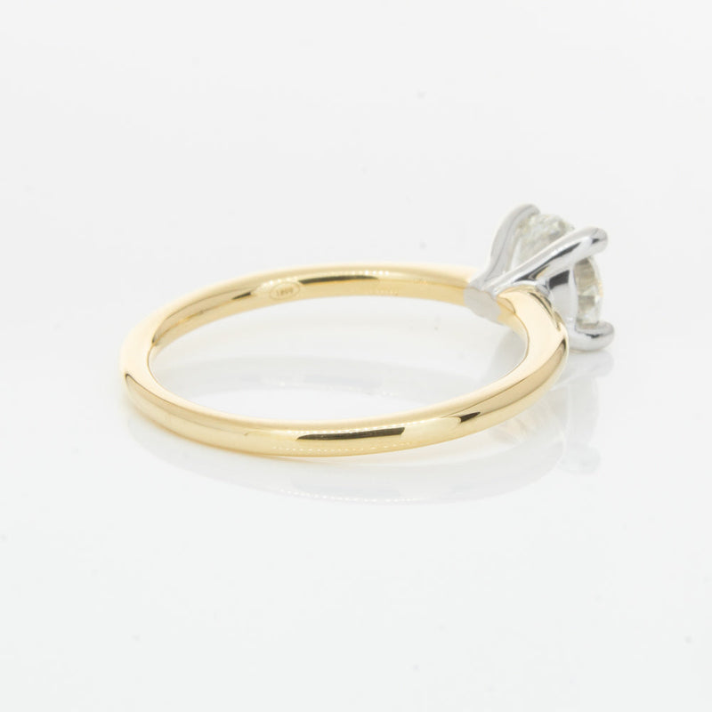 18ct Yellow Gold 1.00ct Diamond Melba Ring-Ring-Walker & Hall