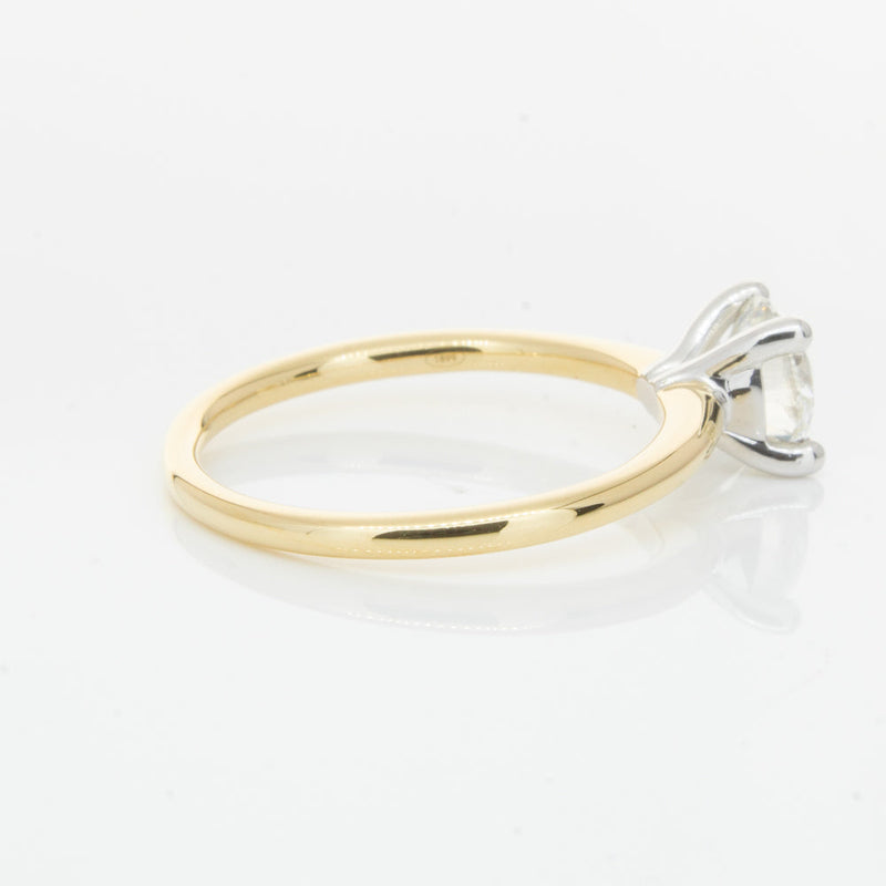 18ct Yellow Gold 1.00ct Diamond Melba Ring-Ring-Walker & Hall