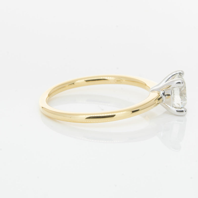 18ct Yellow Gold 1.00ct Diamond Melba Ring-Ring-Walker & Hall