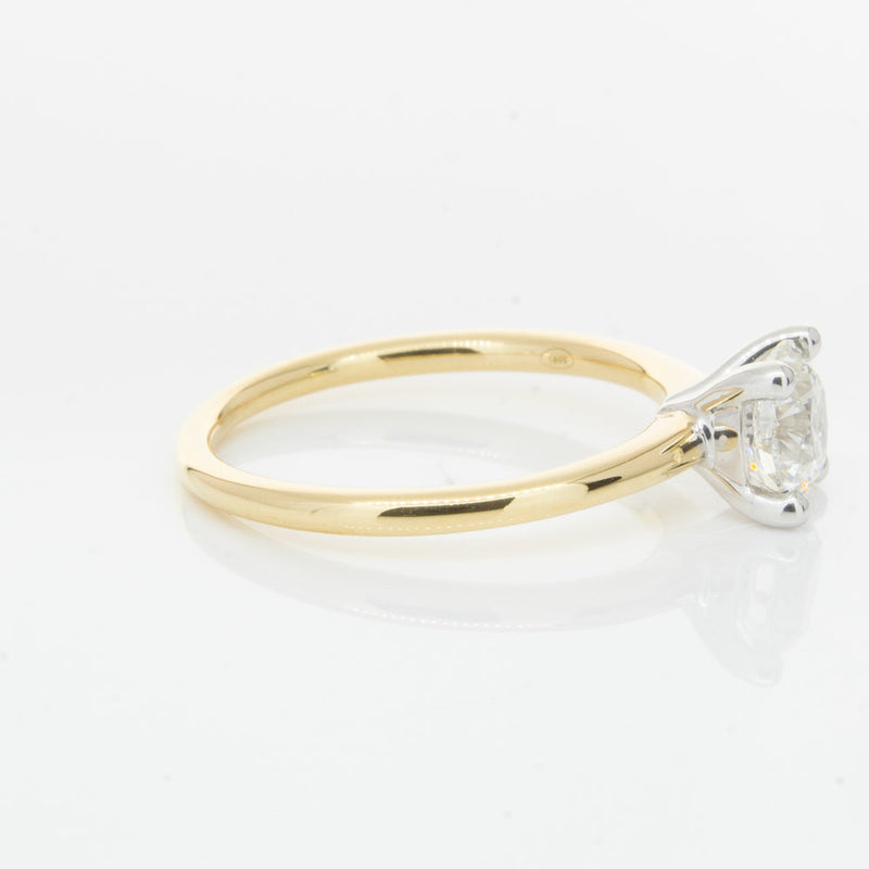 18ct Yellow Gold 1.00ct Diamond Melba Ring-Ring-Walker & Hall