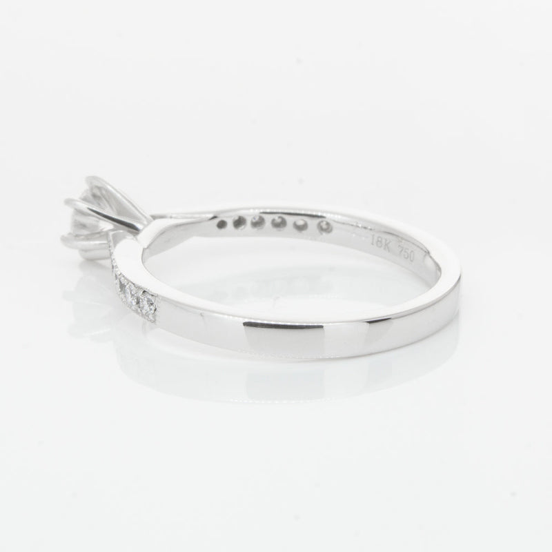 18ct White Gold .30ct Diamond Zenith Ring-Ring-Walker & Hall