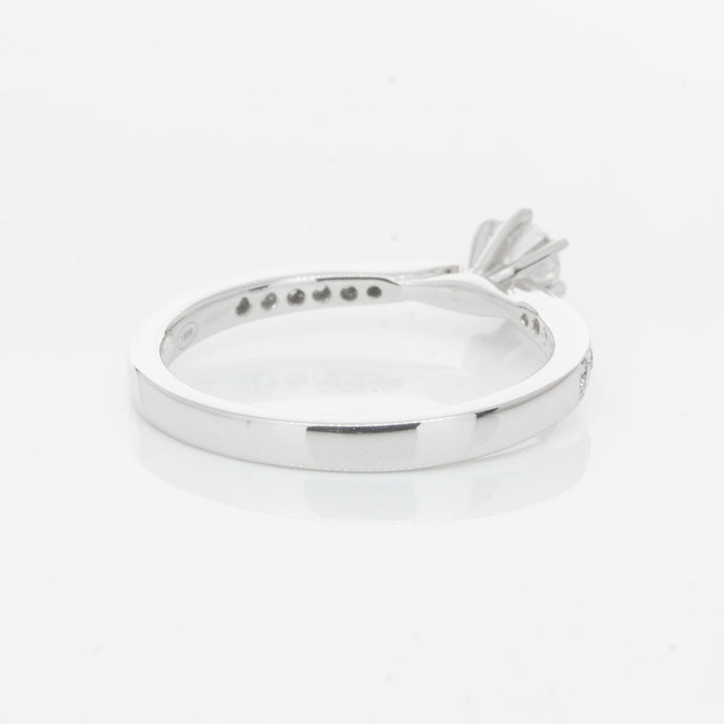 18ct White Gold .30ct Diamond Zenith Ring-Ring-Walker & Hall