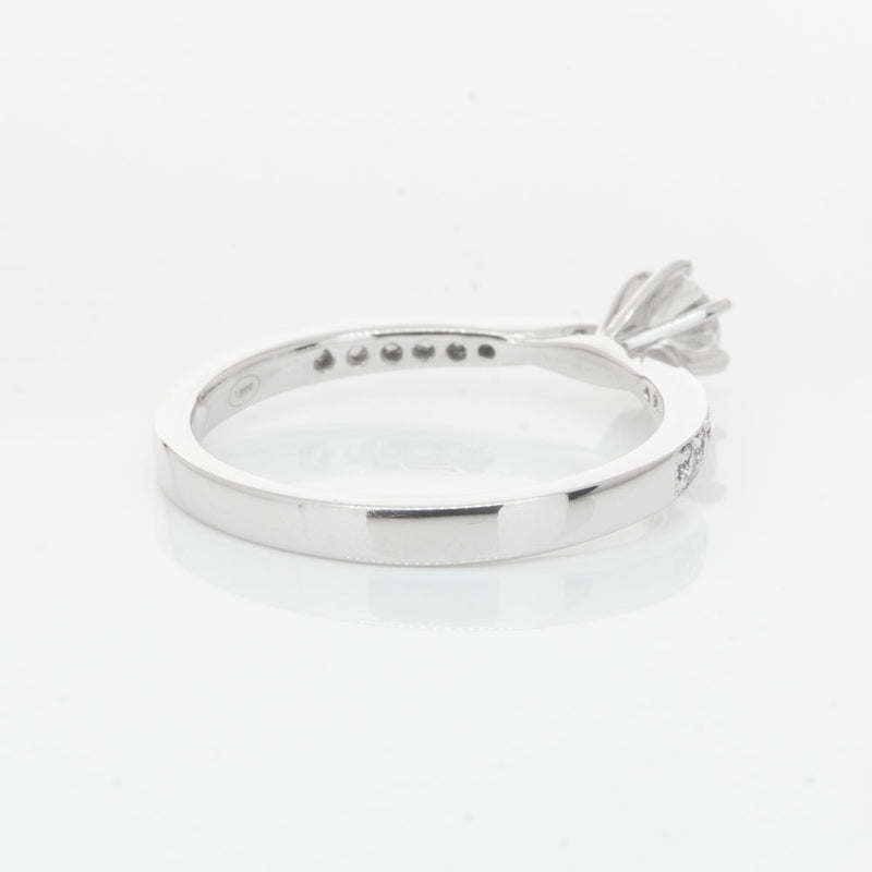 18ct White Gold .30ct Diamond Zenith Ring-Ring-Walker & Hall