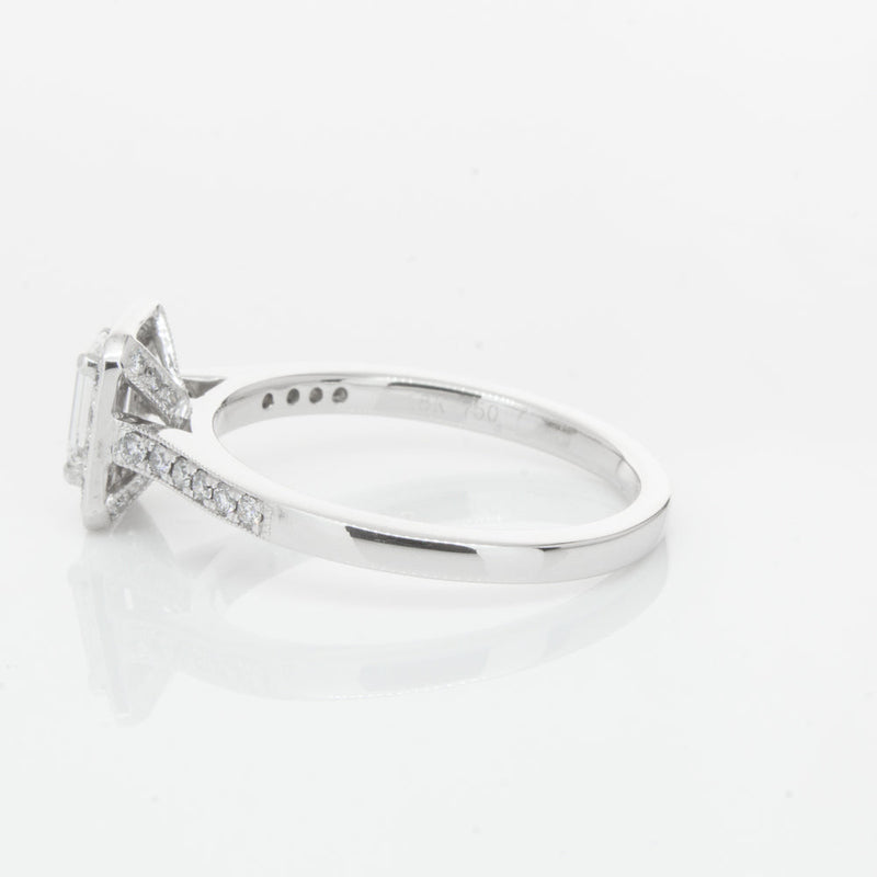 18ct White Gold .30ct Diamond Aria Ring-Ring-Walker & Hall