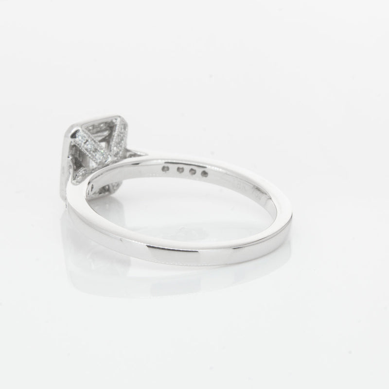 18ct White Gold .30ct Diamond Aria Ring-Ring-Walker & Hall