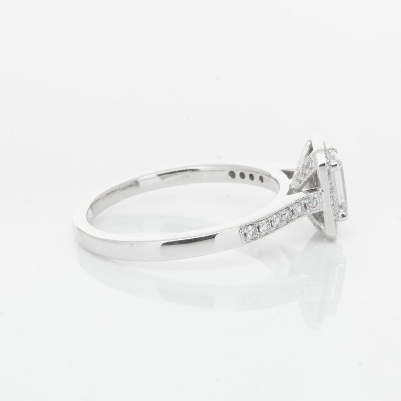 18ct White Gold .30ct Diamond Aria Ring-Ring-Walker & Hall