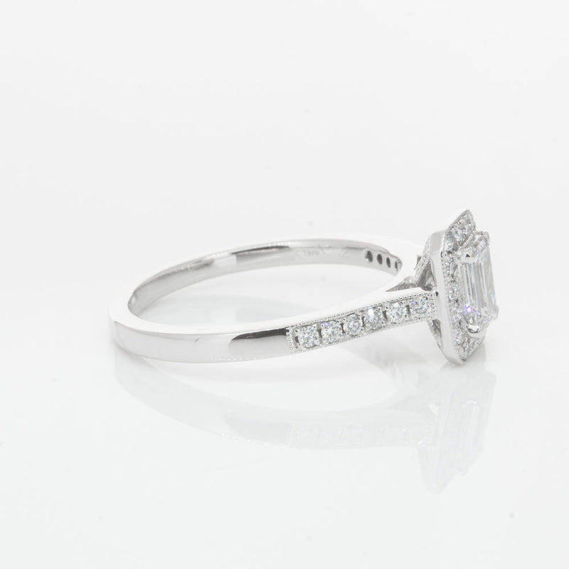 18ct White Gold .30ct Diamond Aria Ring-Ring-Walker & Hall