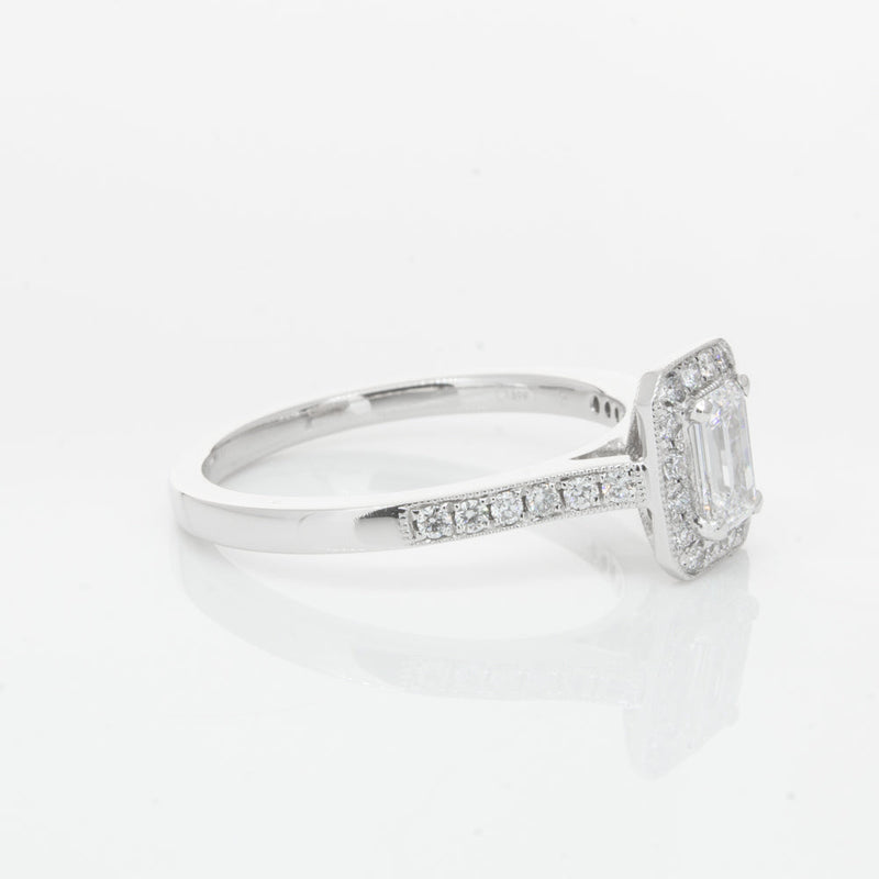 18ct White Gold .30ct Diamond Aria Ring-Ring-Walker & Hall