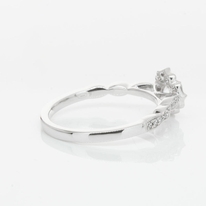 18ct White Gold .30ct Diamond Paramount Ring-Ring-Walker & Hall