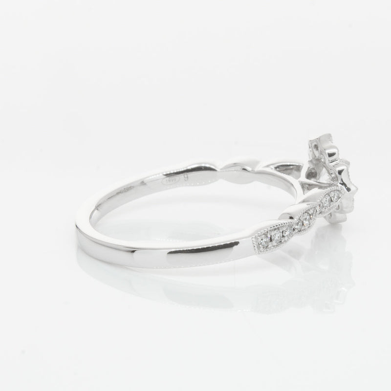18ct White Gold .30ct Diamond Paramount Ring-Ring-Walker & Hall