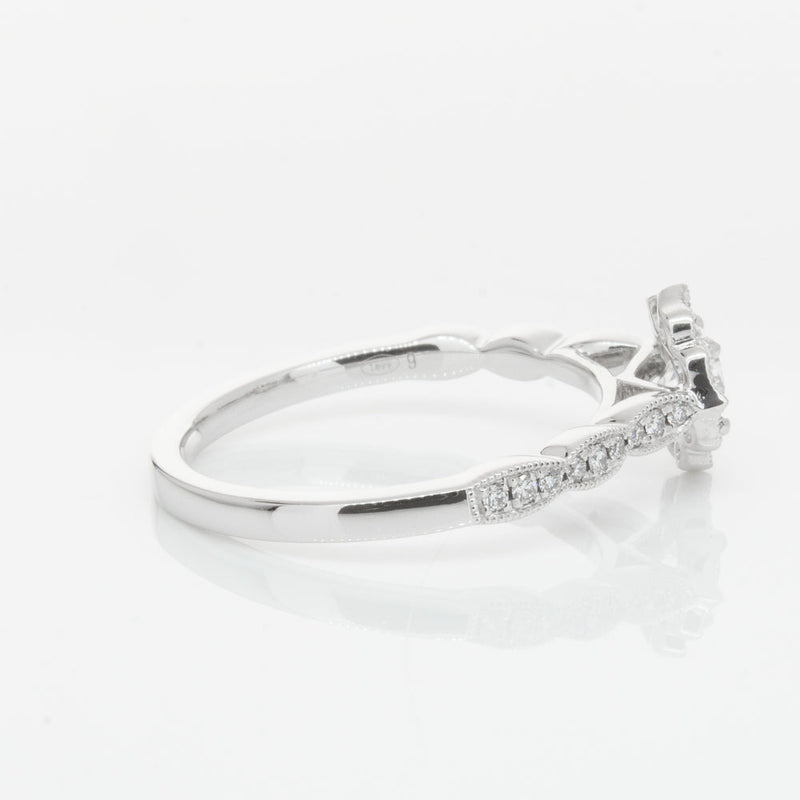 18ct White Gold .30ct Diamond Paramount Ring-Ring-Walker & Hall