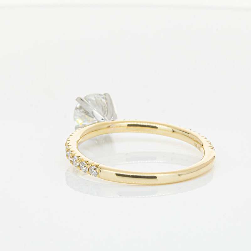 18ct Yellow Gold 1.01ct Diamond Comet Ring-Ring-Walker & Hall