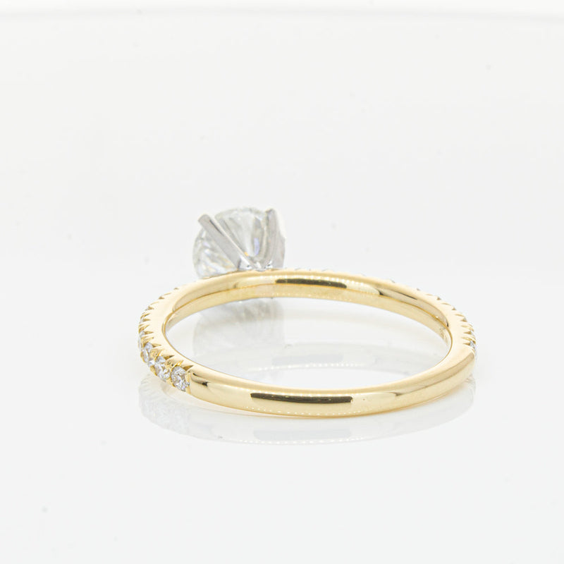 18ct Yellow Gold 1.01ct Diamond Comet Ring-Ring-Walker & Hall