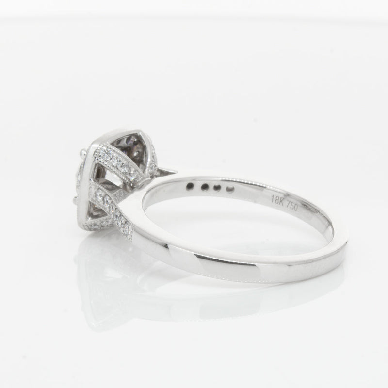 18ct White Gold 1.00ct Diamond Aurora Ring-Ring-Walker & Hall