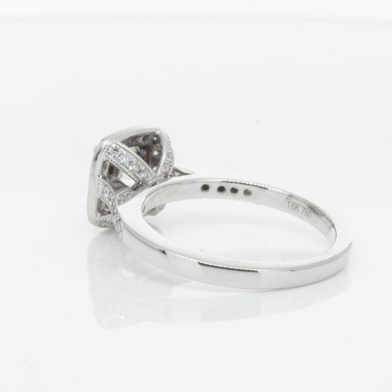 18ct White Gold 1.00ct Diamond Aurora Ring-Ring-Walker & Hall