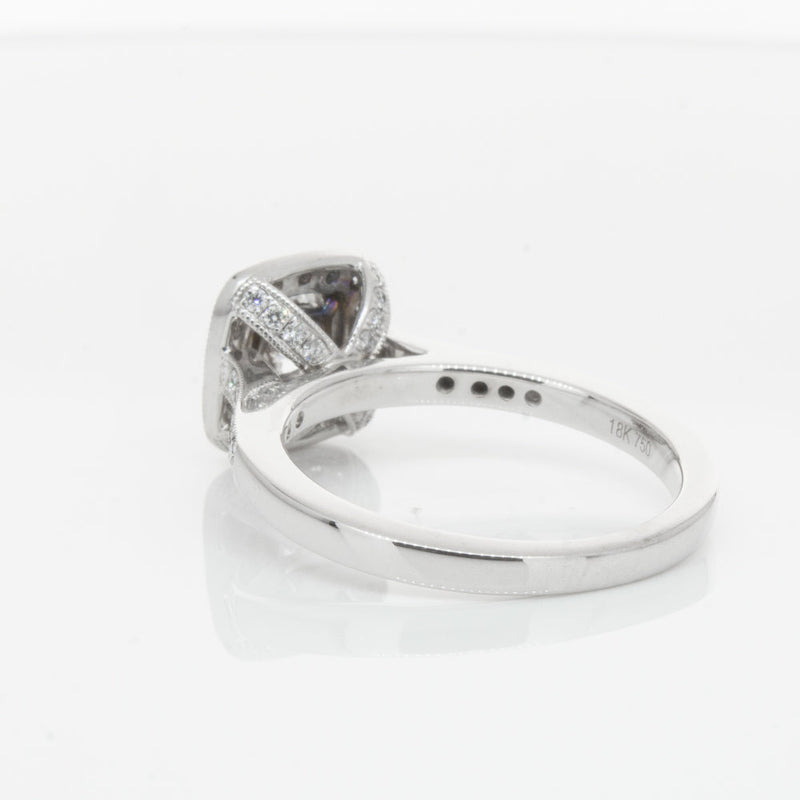 18ct White Gold 1.00ct Diamond Aurora Ring-Ring-Walker & Hall