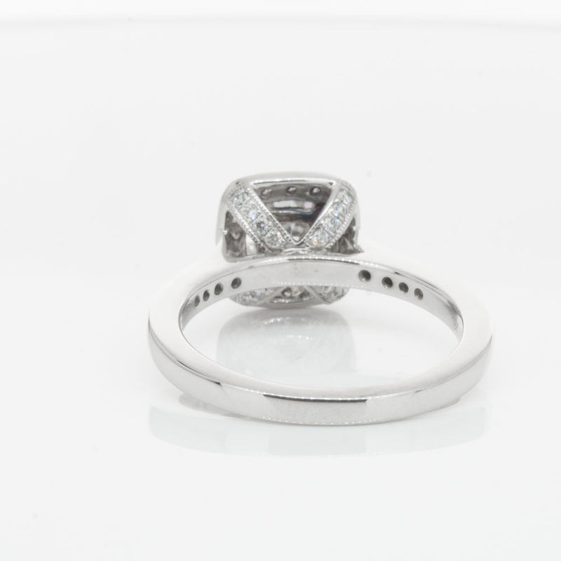 18ct White Gold 1.00ct Diamond Aurora Ring-Ring-Walker & Hall