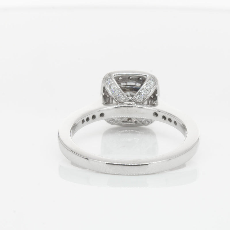 18ct White Gold 1.00ct Diamond Aurora Ring-Ring-Walker & Hall