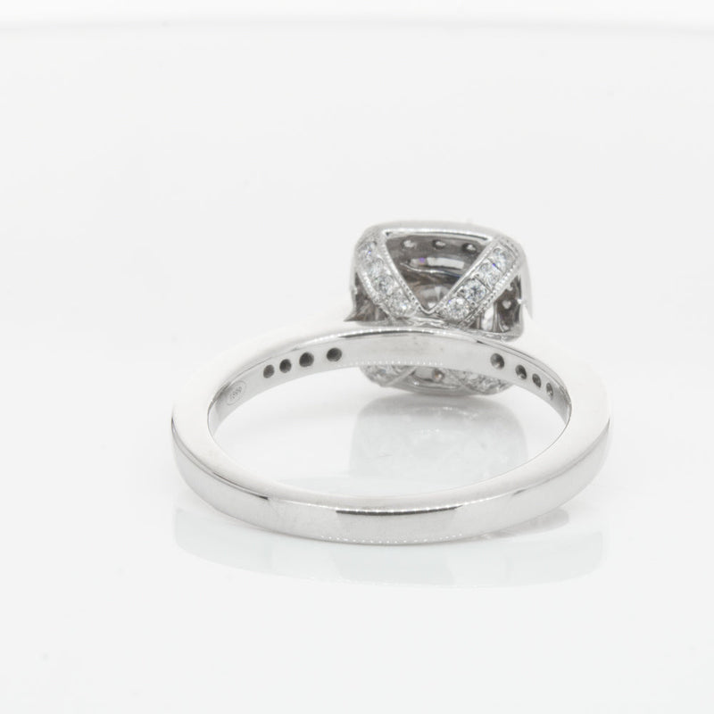 18ct White Gold 1.00ct Diamond Aurora Ring-Ring-Walker & Hall