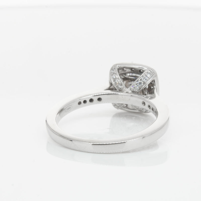 18ct White Gold 1.00ct Diamond Aurora Ring-Ring-Walker & Hall