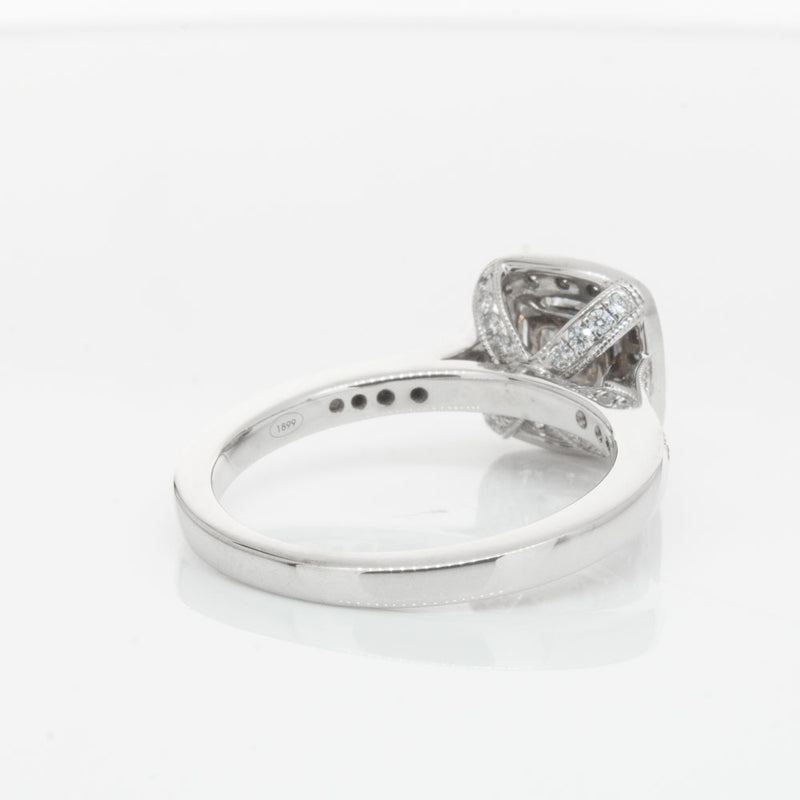 18ct White Gold 1.00ct Diamond Aurora Ring-Ring-Walker & Hall