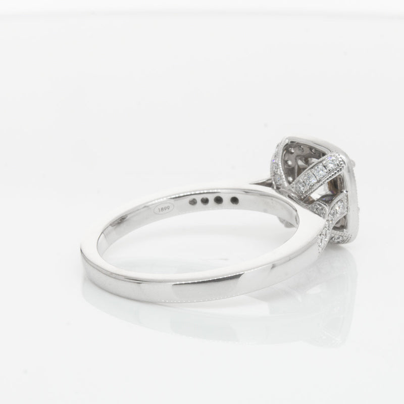 18ct White Gold 1.00ct Diamond Aurora Ring-Ring-Walker & Hall