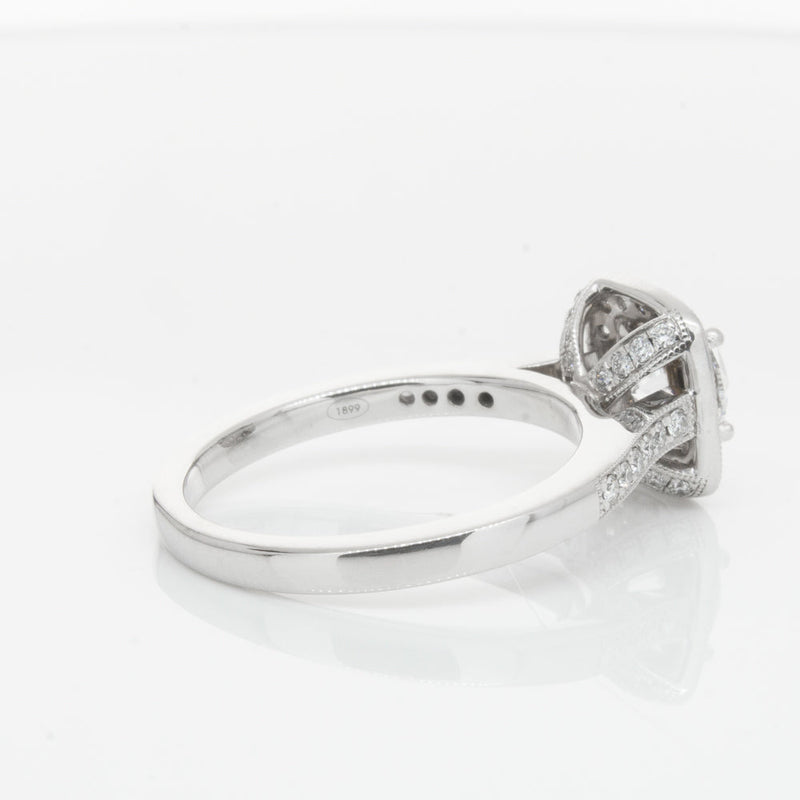 18ct White Gold 1.00ct Diamond Aurora Ring-Ring-Walker & Hall