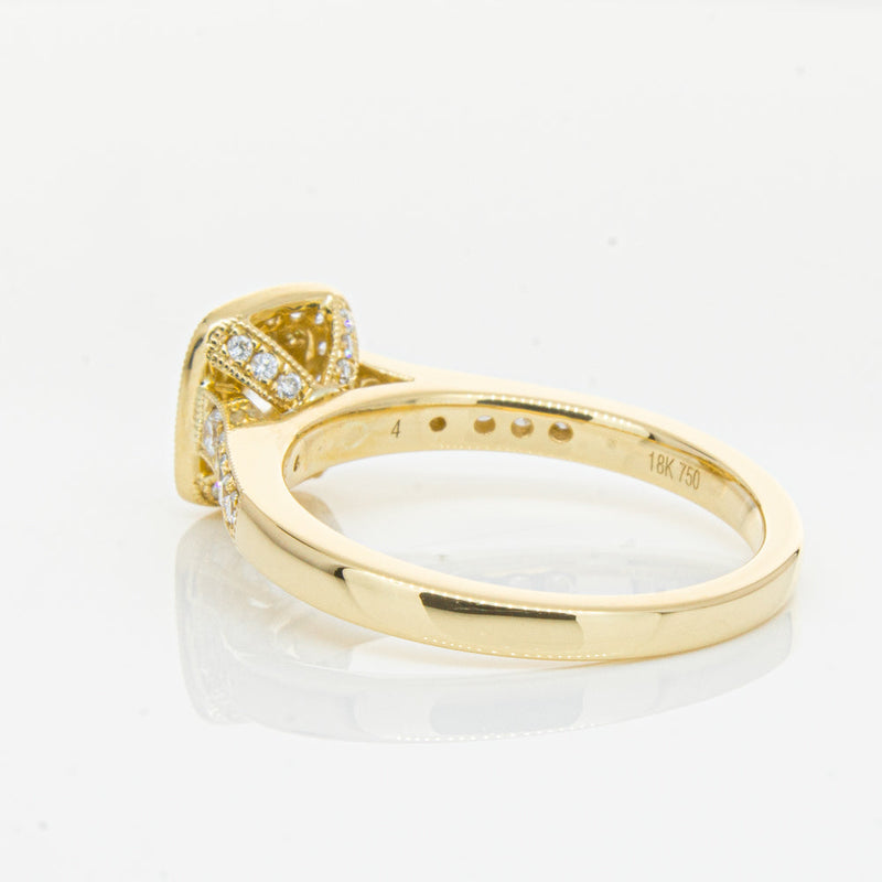 18ct Yellow Gold .45ct Diamond Aurora Ring-Ring-Walker & Hall