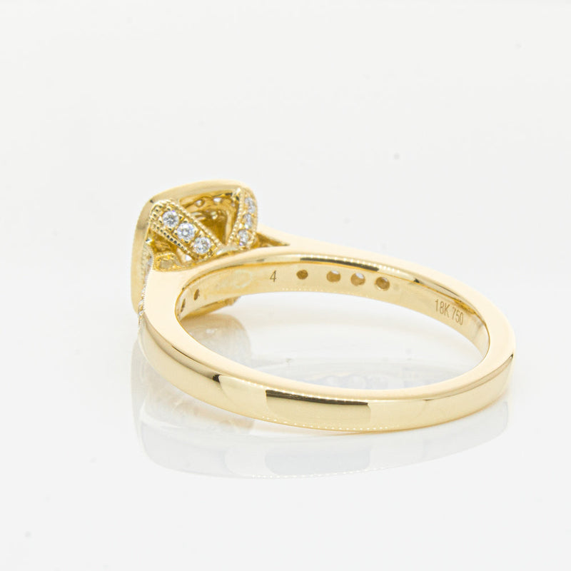 18ct Yellow Gold .45ct Diamond Aurora Ring-Ring-Walker & Hall