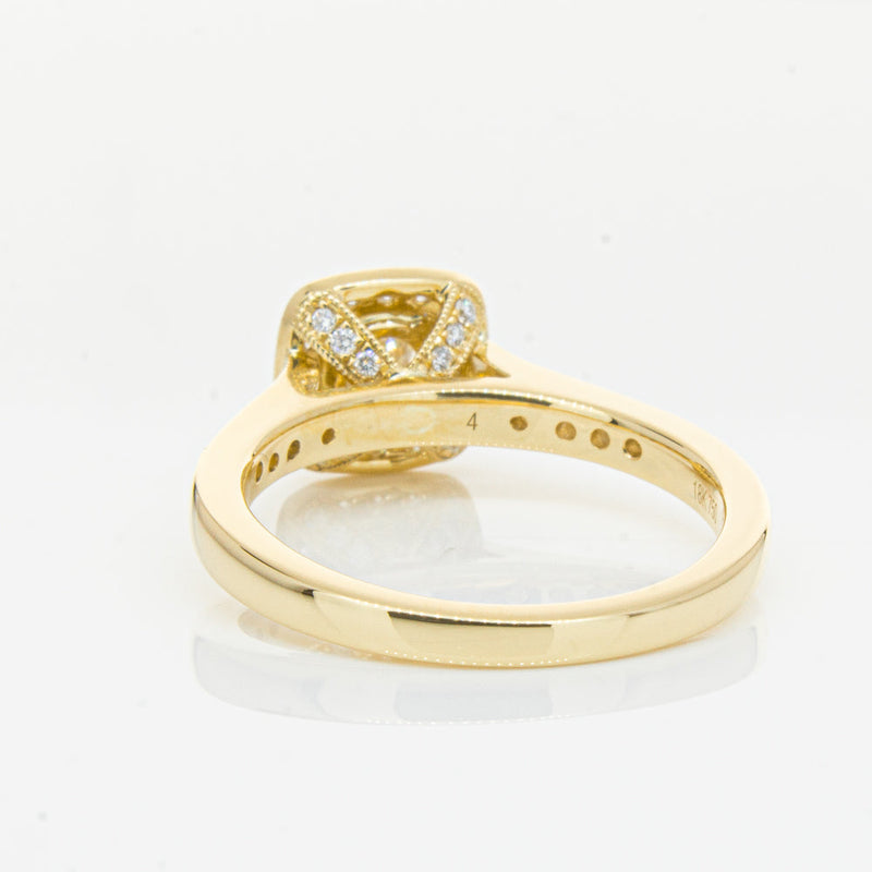 18ct Yellow Gold .45ct Diamond Aurora Ring-Ring-Walker & Hall