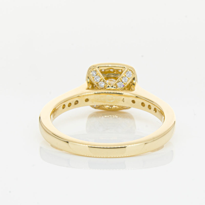 18ct Yellow Gold .45ct Diamond Aurora Ring-Ring-Walker & Hall