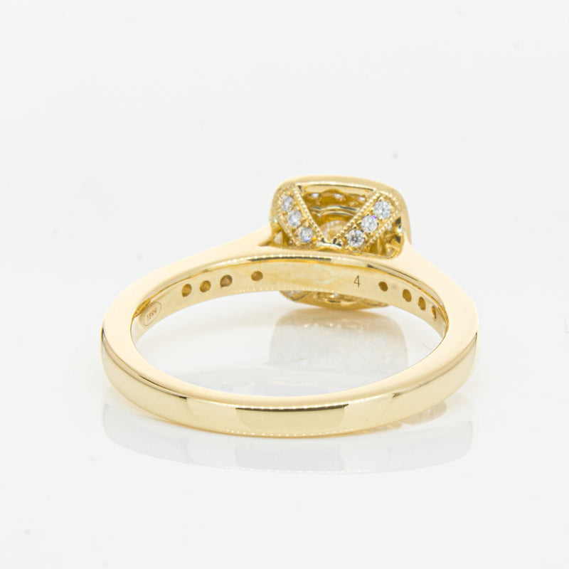 18ct Yellow Gold .45ct Diamond Aurora Ring-Ring-Walker & Hall