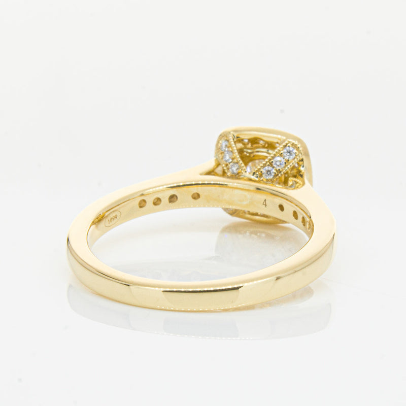18ct Yellow Gold .45ct Diamond Aurora Ring-Ring-Walker & Hall