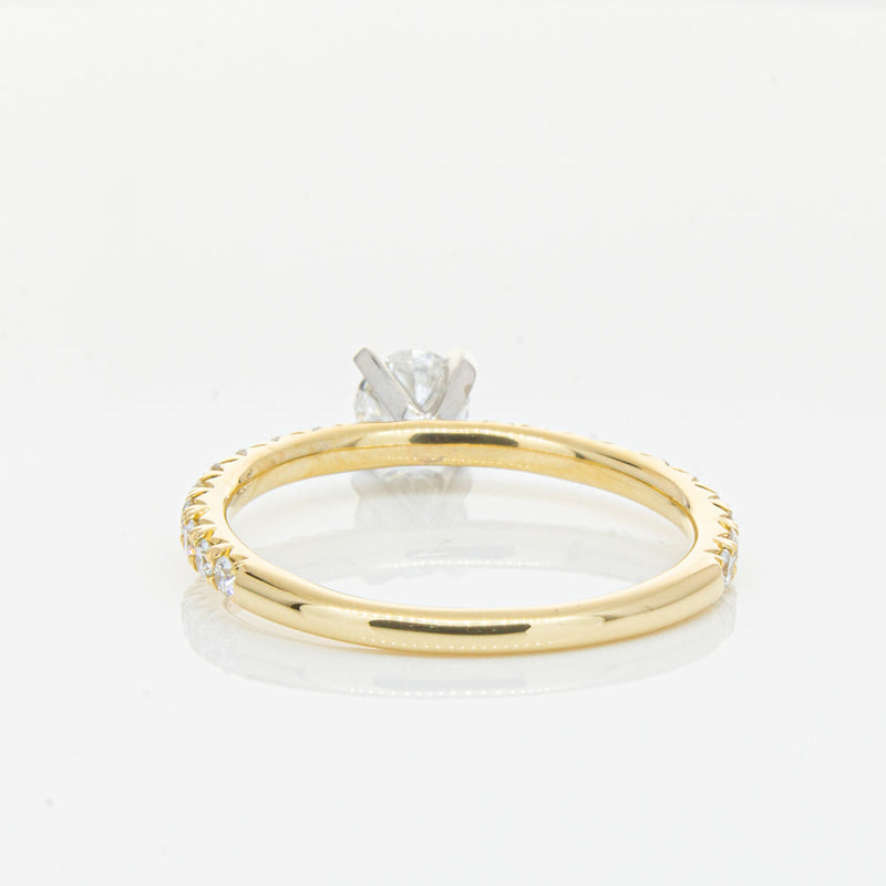 18ct Yellow Gold .43ct Diamond Comet Ring-Ring-Walker & Hall