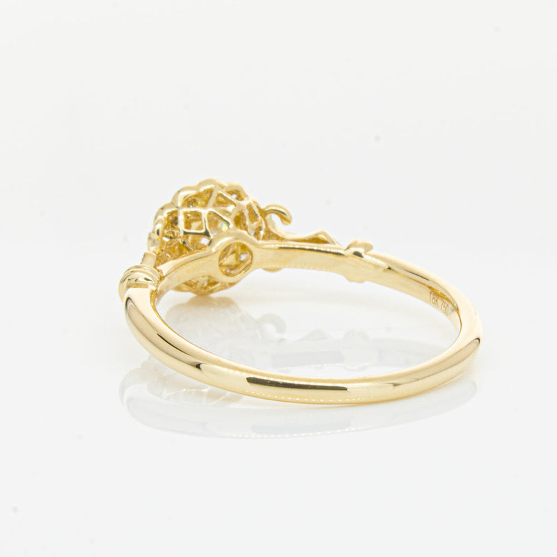 18ct Yellow Gold .30ct Diamond Versailles Ring-Ring-Walker & Hall