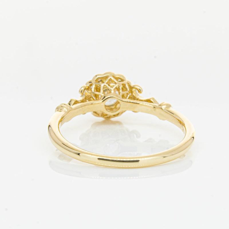 18ct Yellow Gold .30ct Diamond Versailles Ring-Ring-Walker & Hall