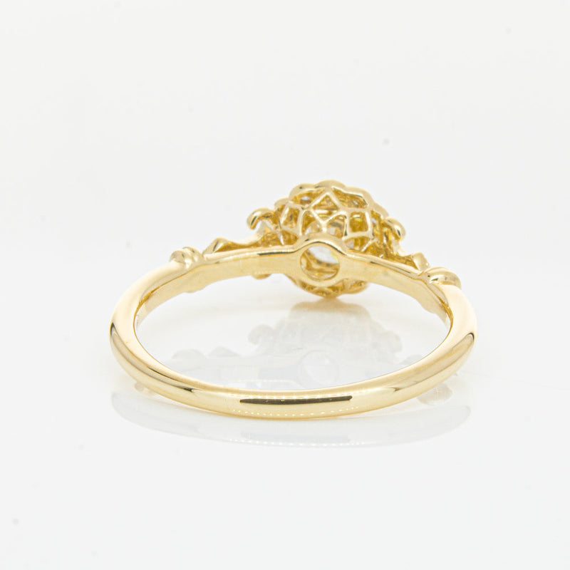 18ct Yellow Gold .30ct Diamond Versailles Ring-Ring-Walker & Hall