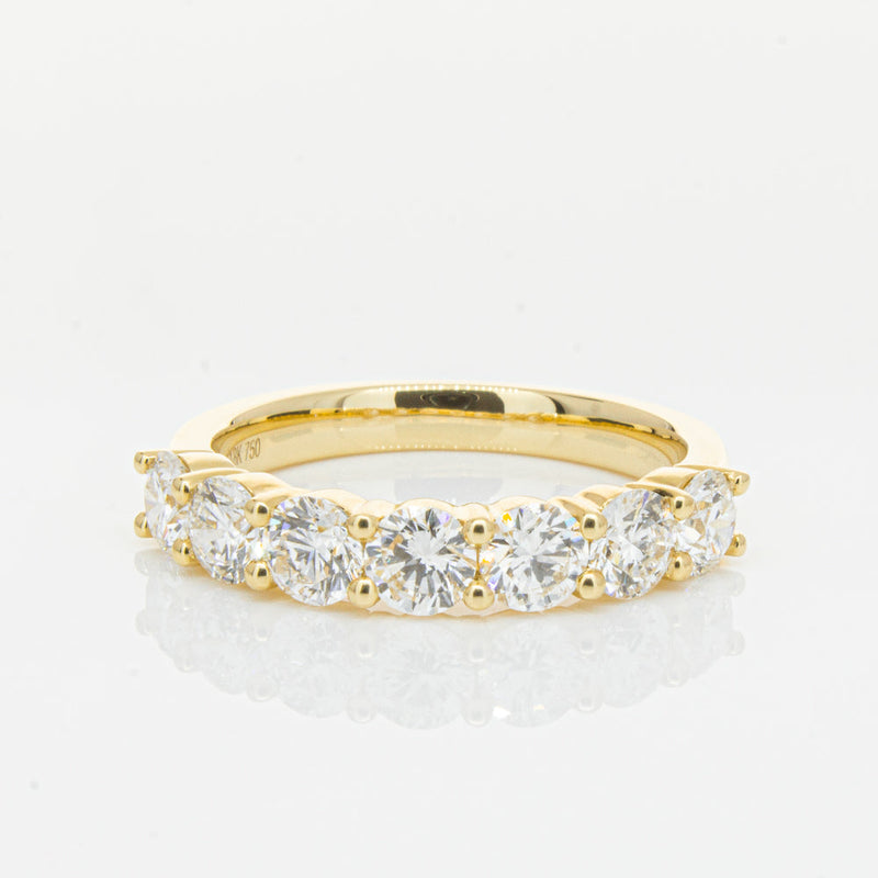 18ct Yellow Gold 1.61ct Diamond Panorama Ring-Ring-Walker & Hall