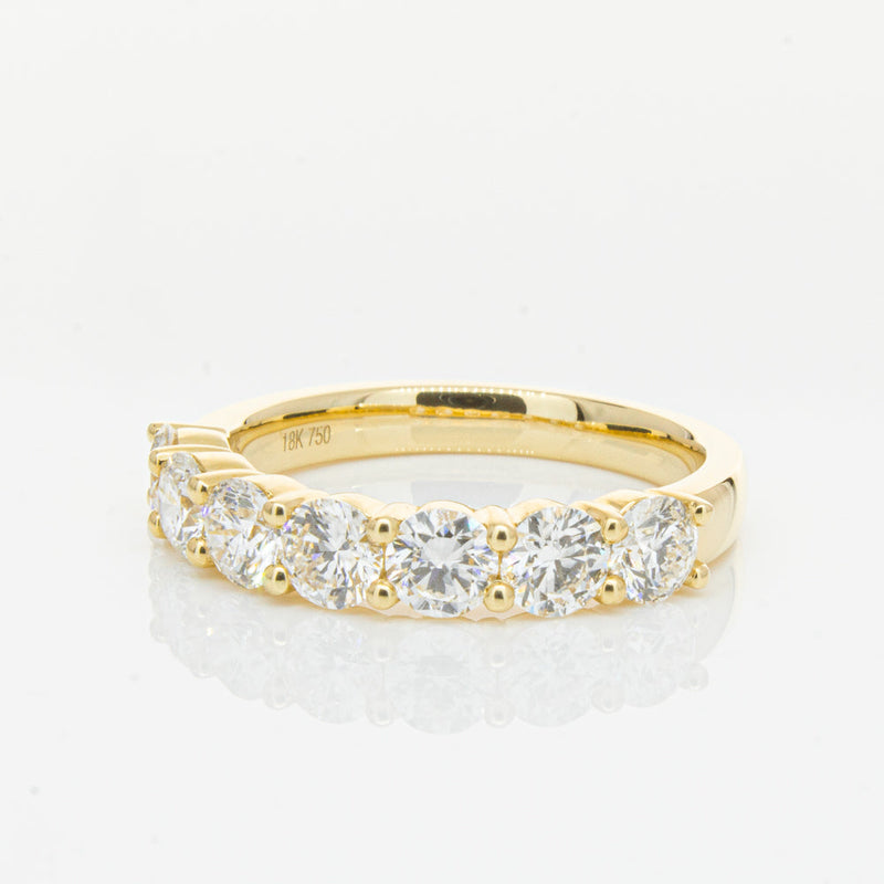 18ct Yellow Gold 1.61ct Diamond Panorama Ring-Ring-Walker & Hall