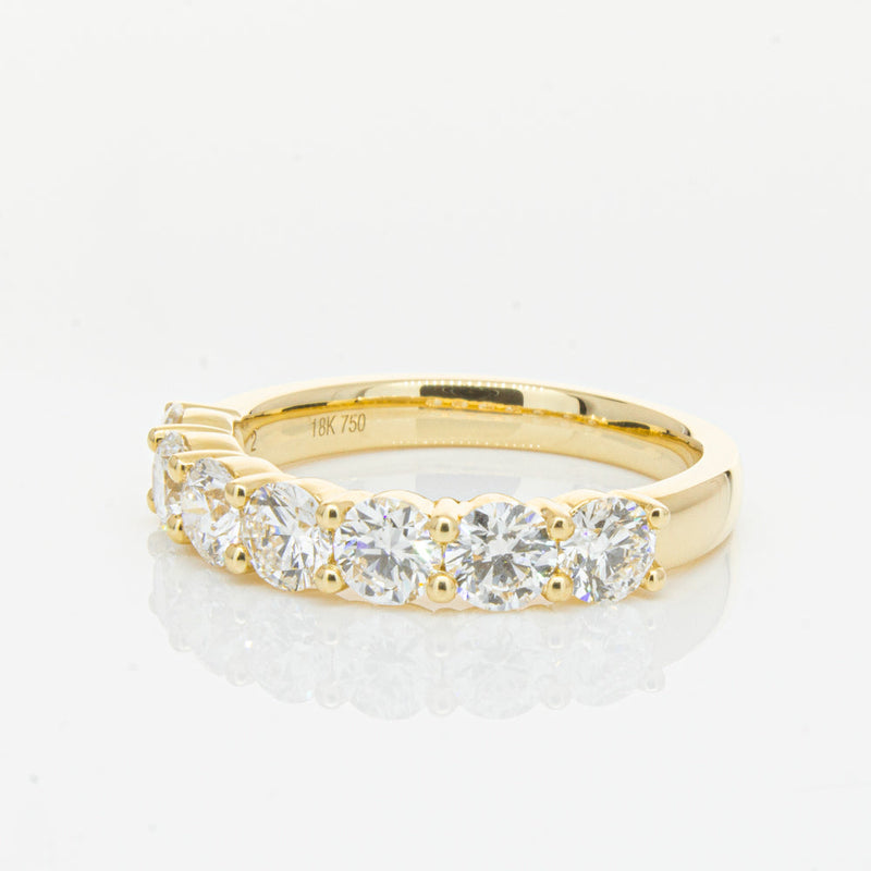 18ct Yellow Gold 1.61ct Diamond Panorama Ring-Ring-Walker & Hall