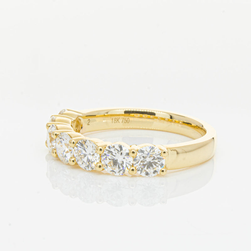 18ct Yellow Gold 1.58ct Diamond Panorama Ring-Ring-Walker & Hall