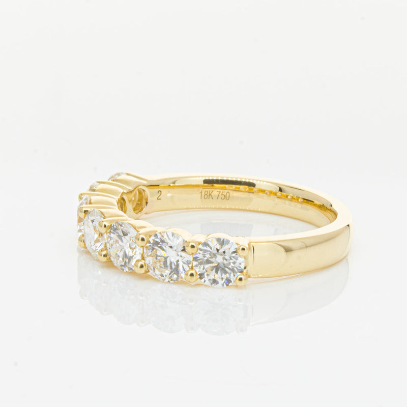 18ct Yellow Gold 1.61ct Diamond Panorama Ring-Ring-Walker & Hall