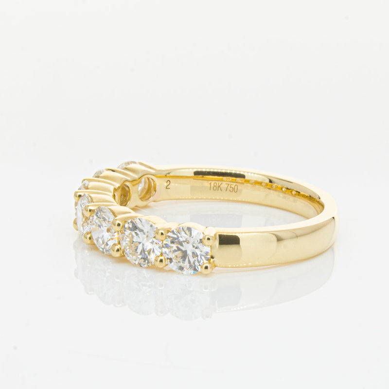 18ct Yellow Gold 1.61ct Diamond Panorama Ring-Ring-Walker & Hall