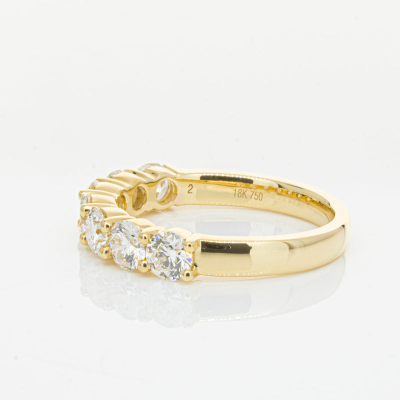 18ct Yellow Gold 1.61ct Diamond Panorama Ring-Ring-Walker & Hall