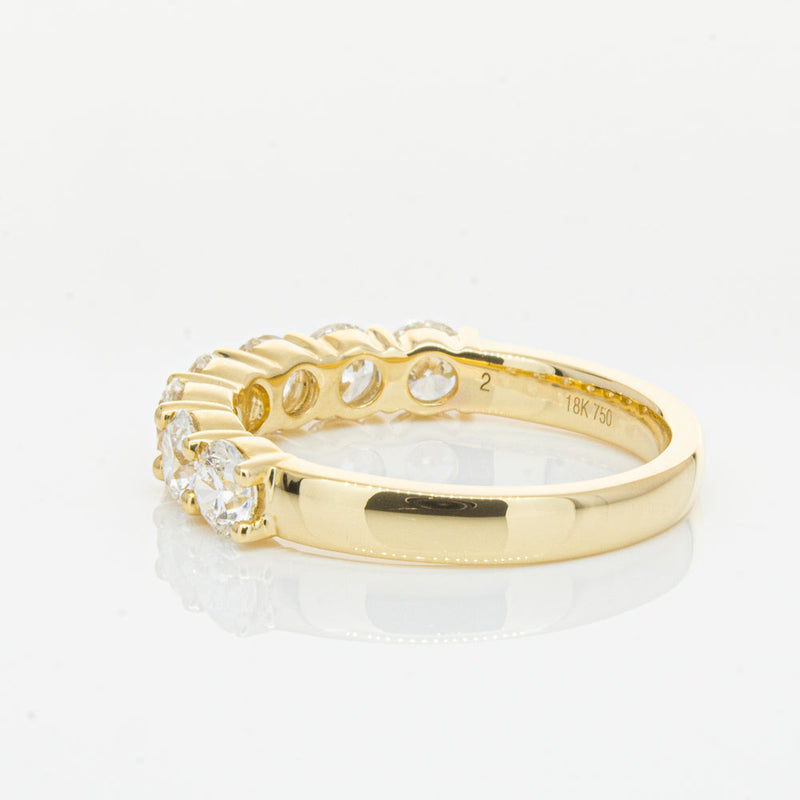 18ct Yellow Gold 1.61ct Diamond Panorama Ring-Ring-Walker & Hall