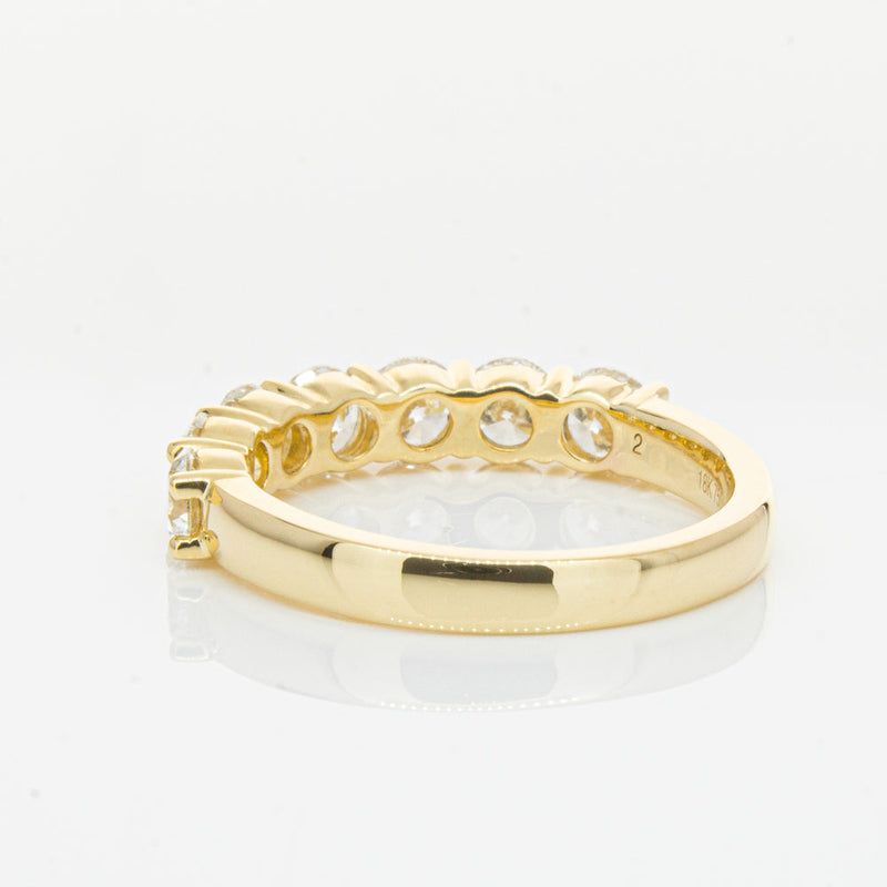 18ct Yellow Gold 1.61ct Diamond Panorama Ring-Ring-Walker & Hall