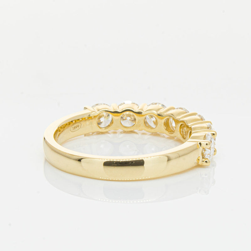 18ct Yellow Gold 1.61ct Diamond Panorama Ring-Ring-Walker & Hall