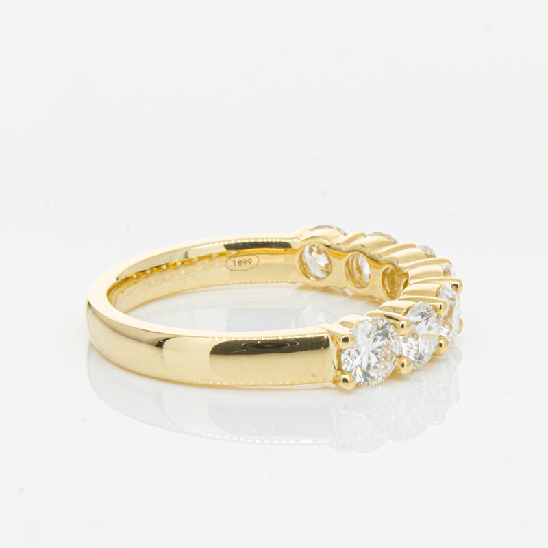 18ct Yellow Gold 1.61ct Diamond Panorama Ring-Ring-Walker & Hall